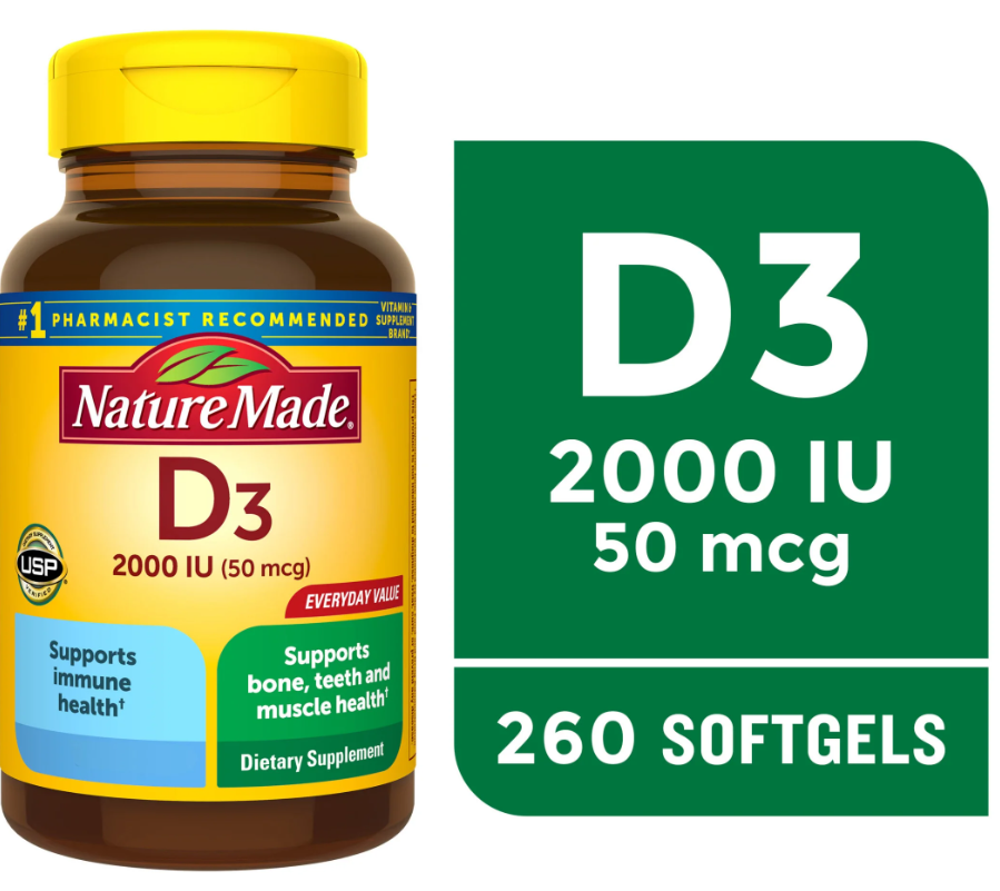 Vitamin D3 2,000 IU