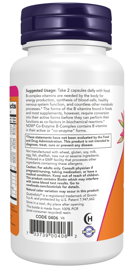 Coenzyme B-Complex Veg Capsules image 3