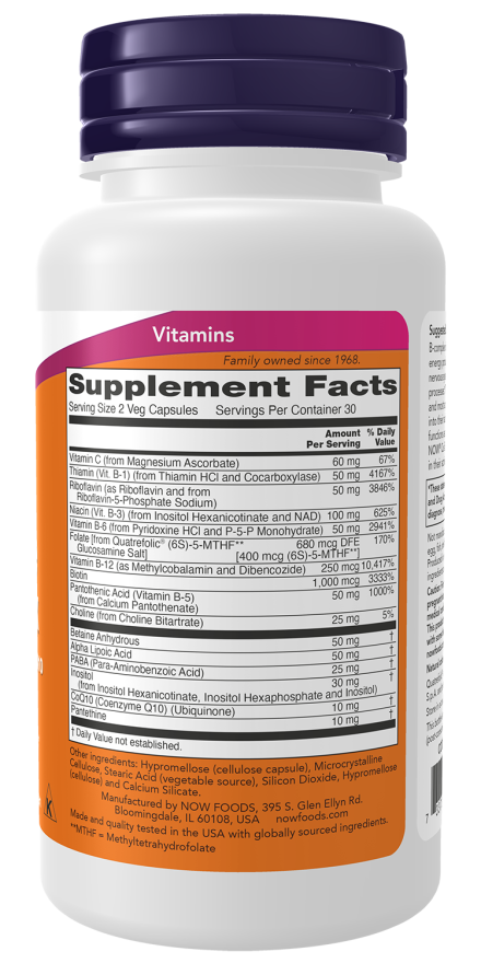 Coenzyme B-Complex Veg Capsules image 2